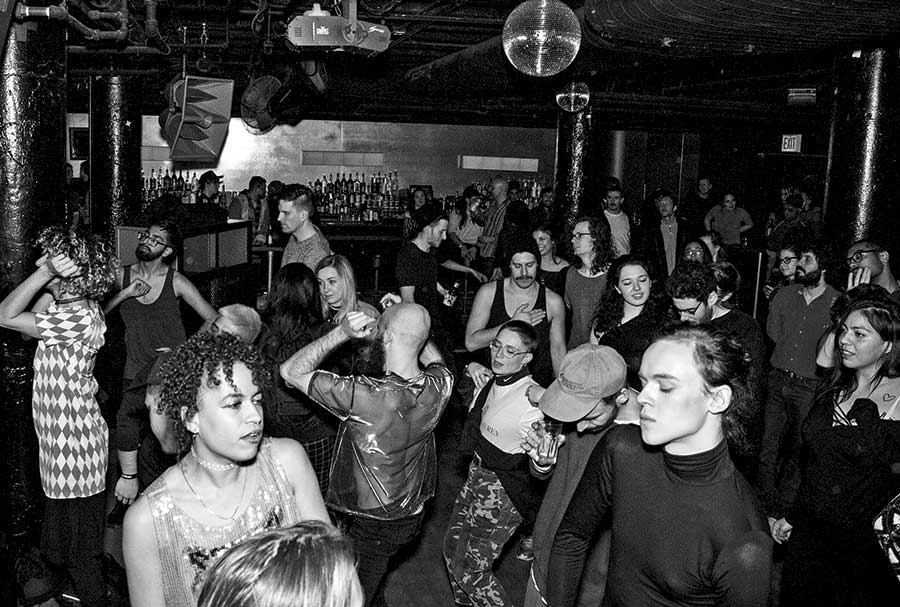 Imagen de un club nocturno en Detroit, epicentro del Techno.